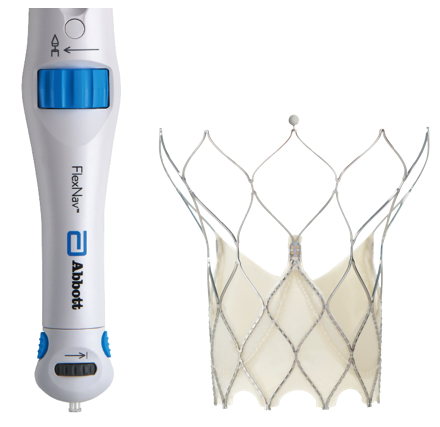 Система транскатетерной имплантации аортального клапана Abbot  PORTICO с системой доставки FLEXNAV