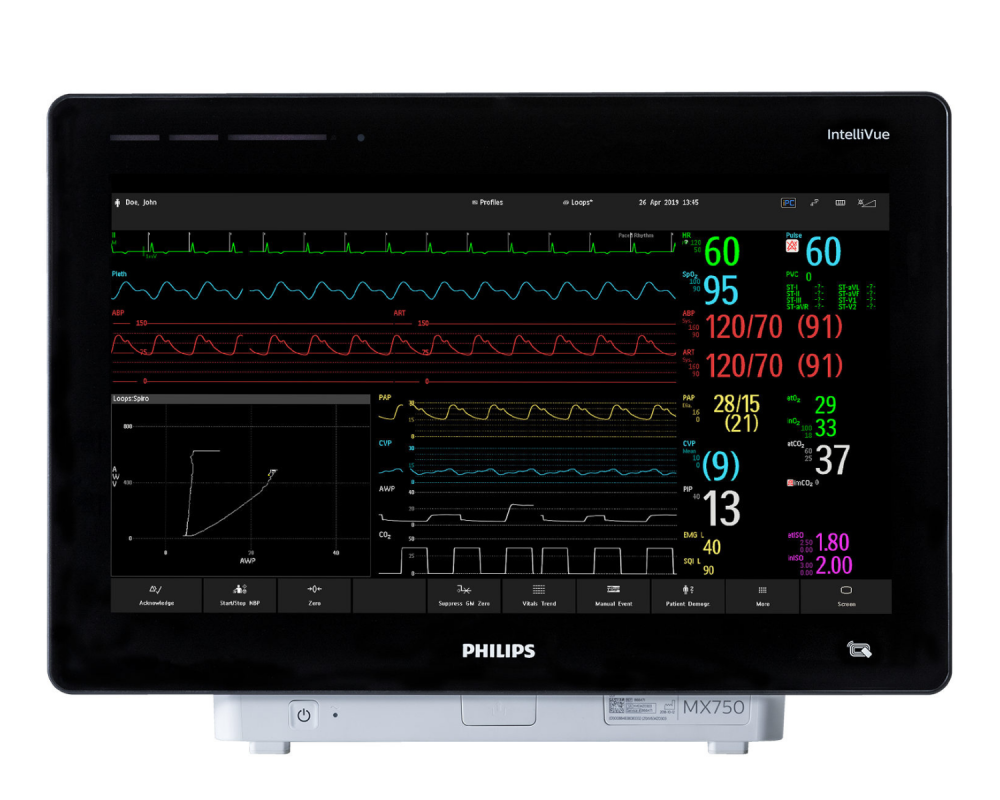 Прикроватный монитор Philips IntelliVue MX750