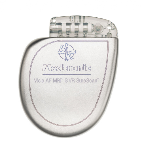 Однокамерный имплантируемый кардиовертер-дефибриллятор Medtronic VISIA AF MRI S VR SureScan 